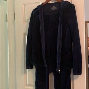 Hue Track Suit in navy blue color
